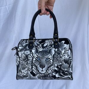 New Anuschka Cleopatra's Leopard handbag